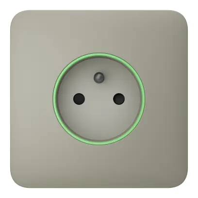 Ajax tlačítko SoloButton (1-gang/2-way)